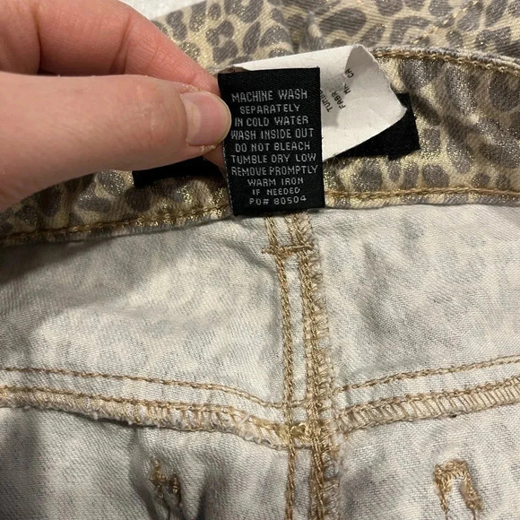 Celebrity Pink💰2 FOR $10💰/ Silent disco🪩/🐆 Skinny jeans/ Size US 9 - Picture 10 of 12